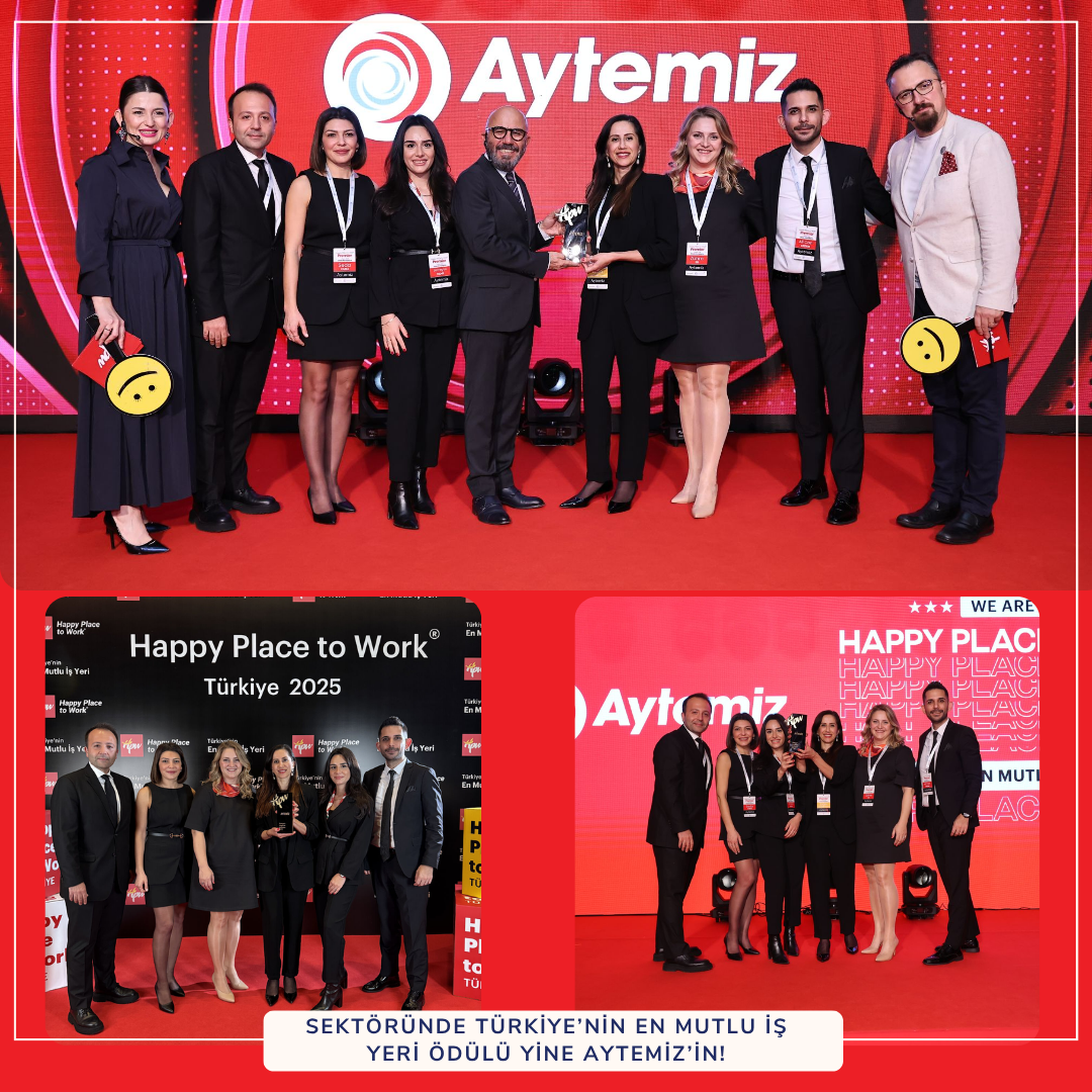 Sektöründe Türkiye’nin En Mutlu İş Yeri Ödülü Yine Aytemiz’in!